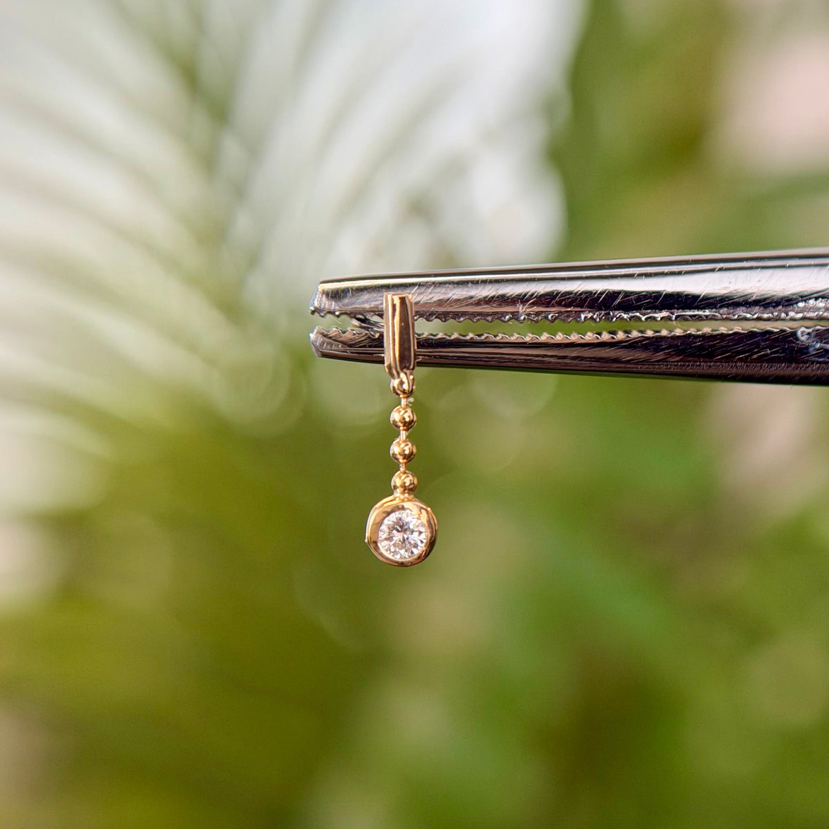 Bezeled Dangle